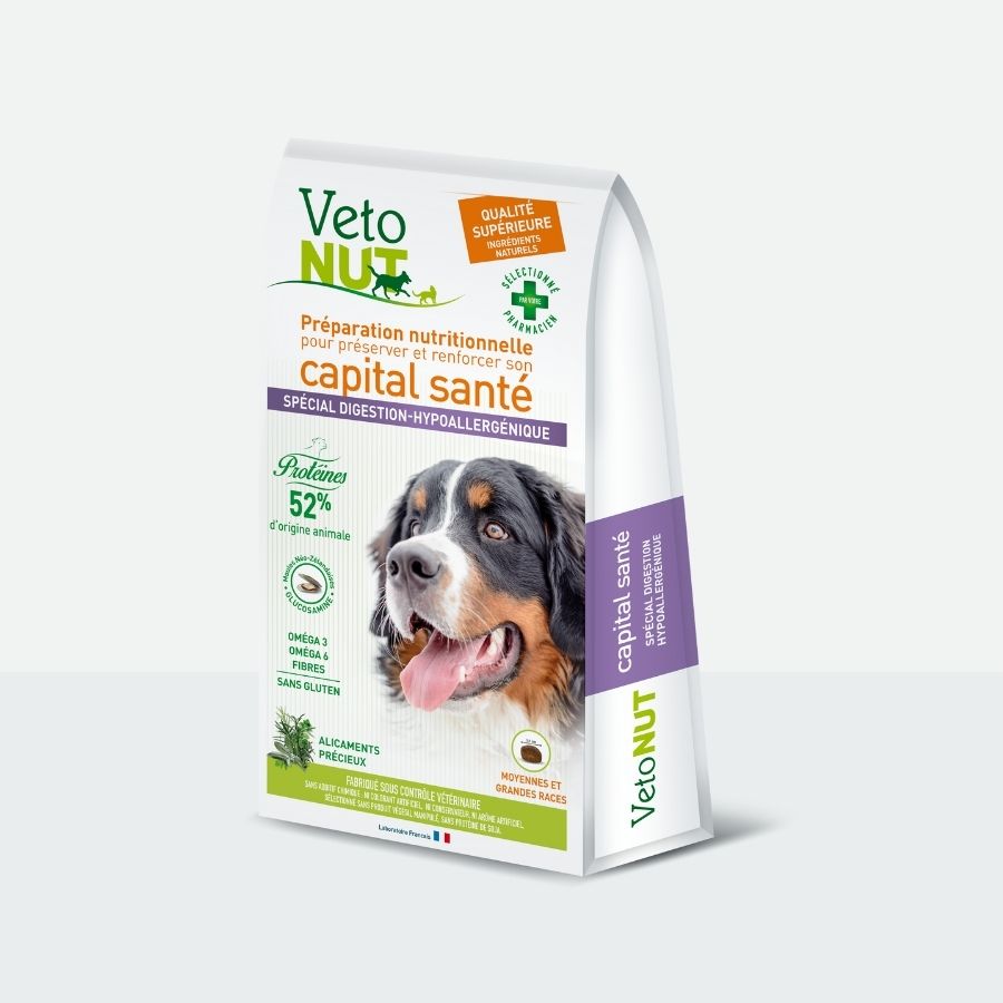 Croquettes grand chien digestion sensible - 4kg
