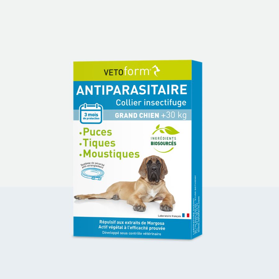 Antiparasitaire Grand chien - 1 Collier