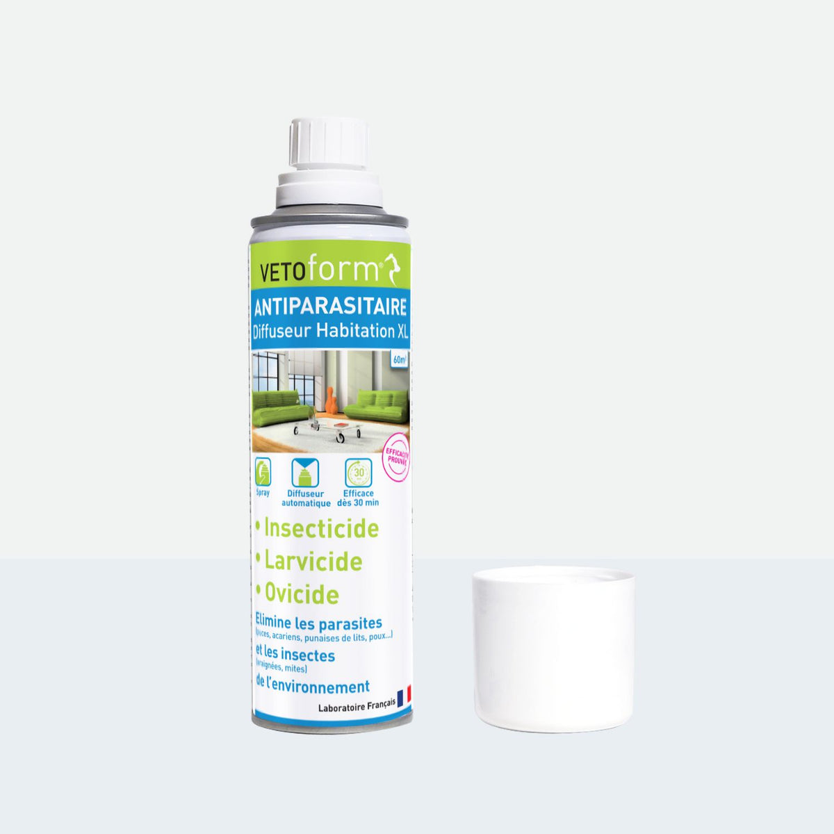 Diffuseur habitation antiparasitaire insectifuge - 250 ml